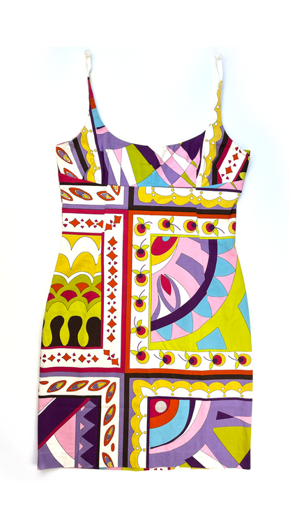 Dolce & Gabbana ~ SS 2002 Midi Abstract Dress