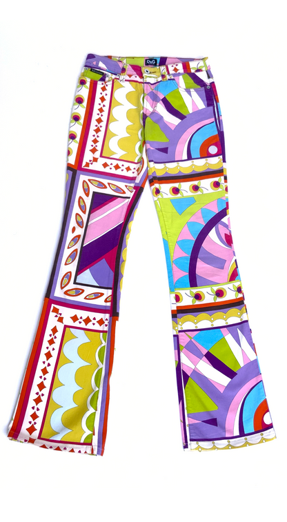 Dolce & Gabbana ~ Runway S/S 2002 Abstract Co-ord Set