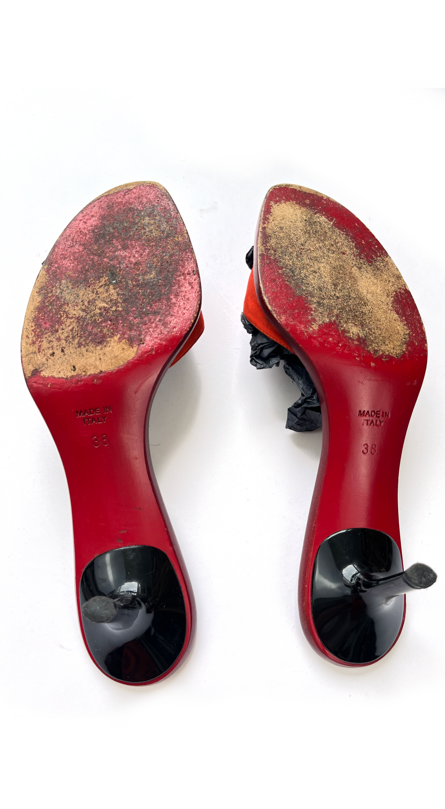 Rene Caovilla ~ Luxury Gemstone Kitten Heels  