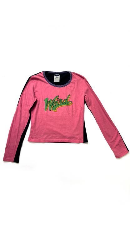 Dolce & Gabbana ~ 1990s Pink Weird Shirt