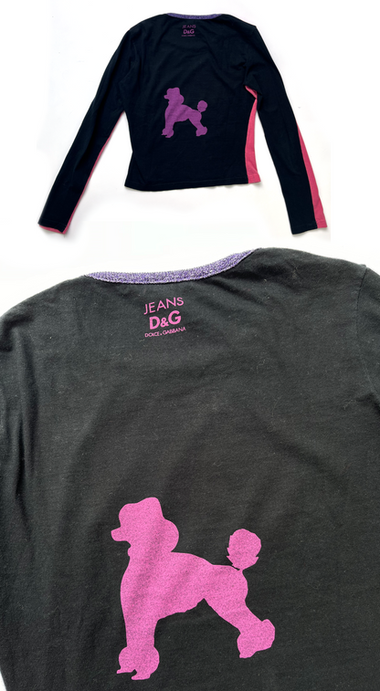 Dolce & Gabbana ~ 1990s Pink Weird Shirt