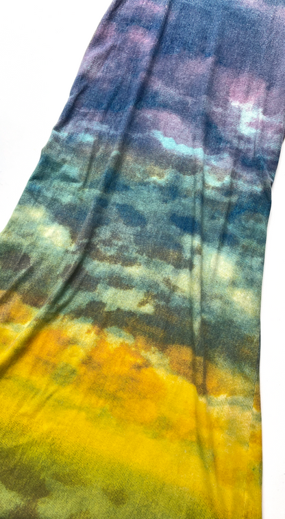 Roberto Cavalli ~ 1990s Sunset Maxi Dress