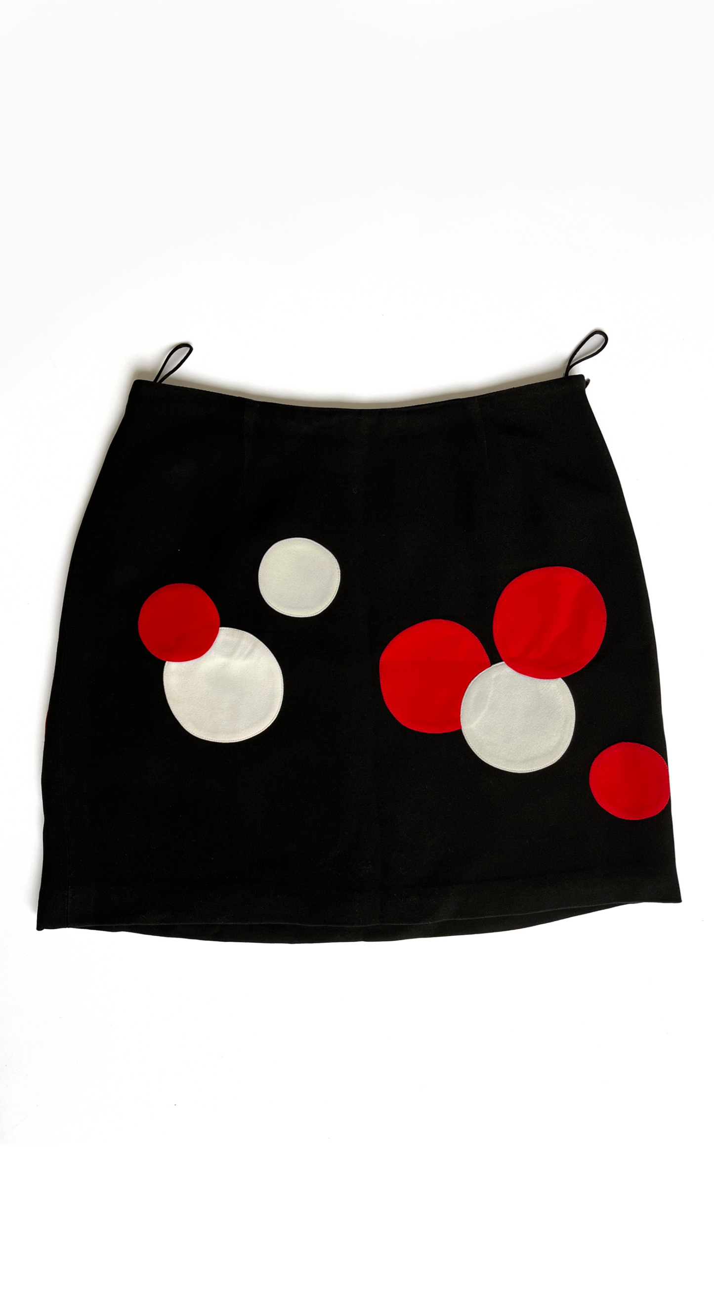 Moschino ~ 1990s Fran Fine Polka Dot Skirt