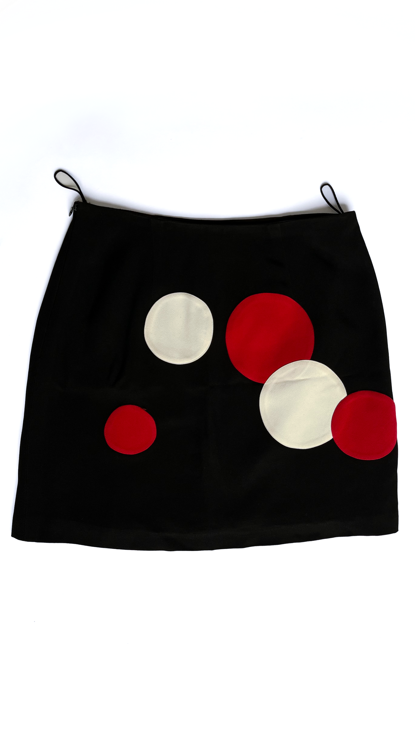 Moschino ~ 1990s Fran Fine Polka Dot Skirt