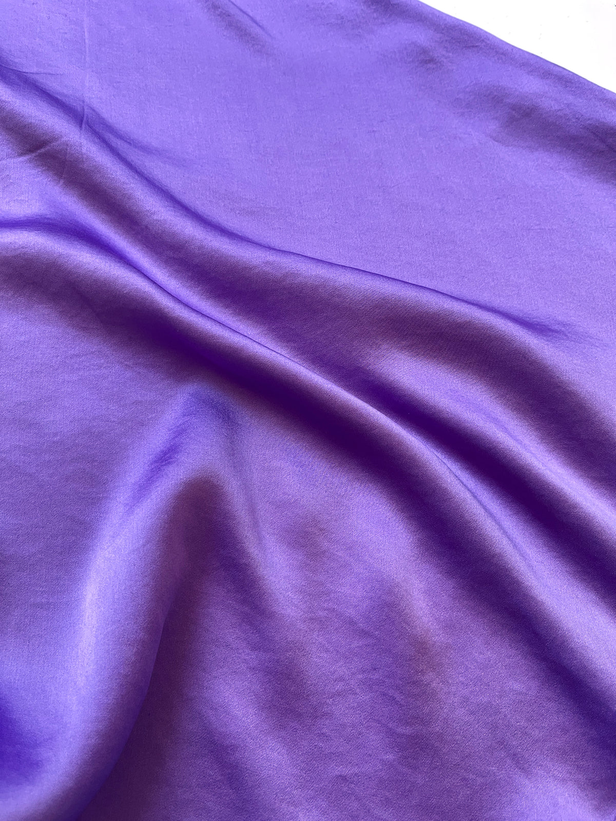 Voyage ~ 2000s purple silk velvet appliqué strap dress S-M